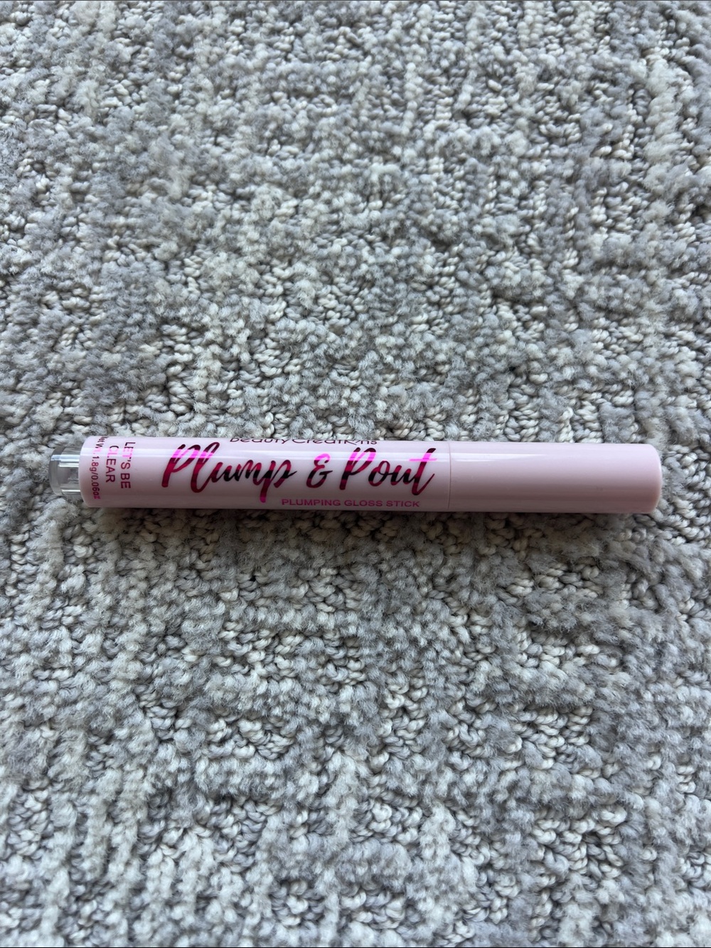 Beauty Creations Plump & Pout Plumping Gloss Stick - Light Pink